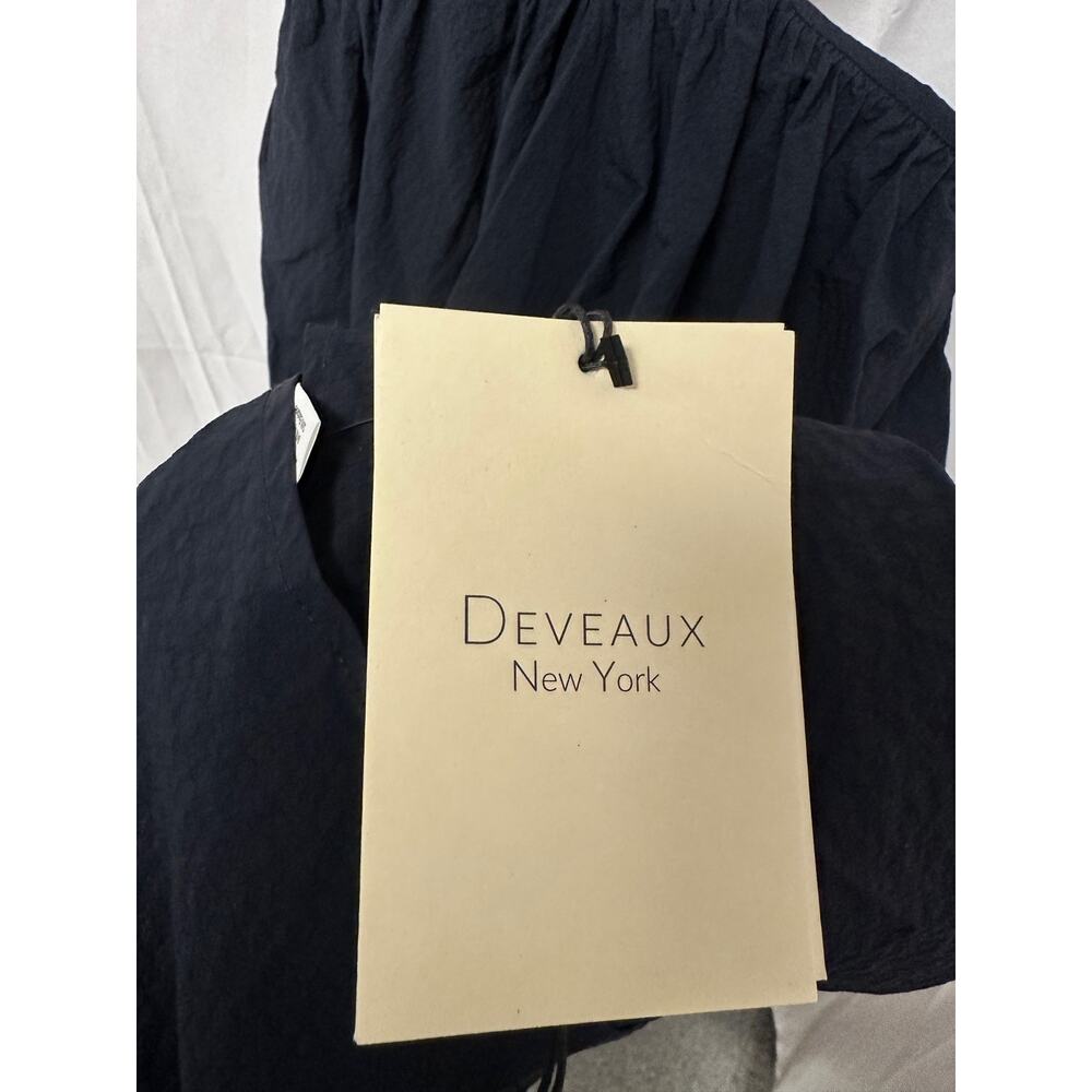 DEVEAUX Madelyn Cutout Cotton-seersucker Midi Dress - Picture 4 of 14